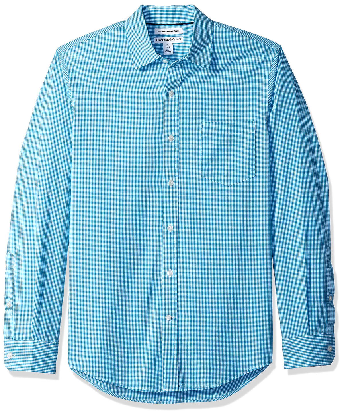 Amazon Essentials Men's Long-Sleeve Casual Poplin Shirt