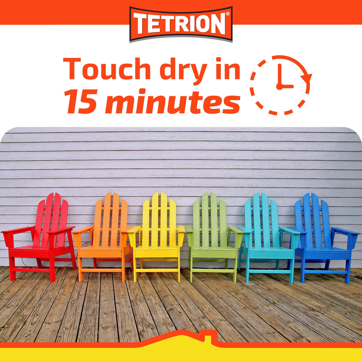 Tetrion Clear Lacquer Spray 400ml - All Purpose Protective Topcoat for Interior & Exterior Uses, Temperature Resistant