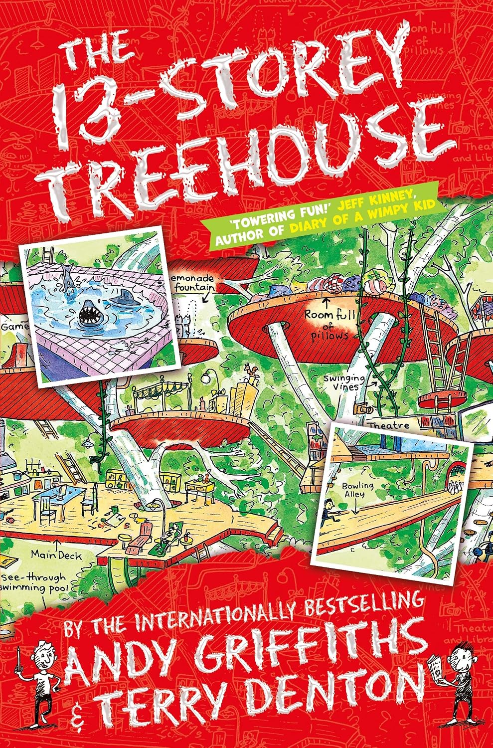 The 13-Storey Treehouse: The laugh-out-loud adventure, full of comic book style illustrations (The Treehouse Series, 1)