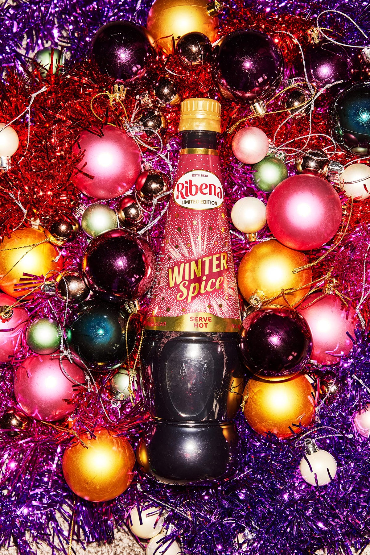 Ribena Blackcurrant Squash 1.5L – Real British Blackcurrants | Rich in Vitamin C | No Artificial Colours or Flavours | 100% Recycled Plastic Bottle