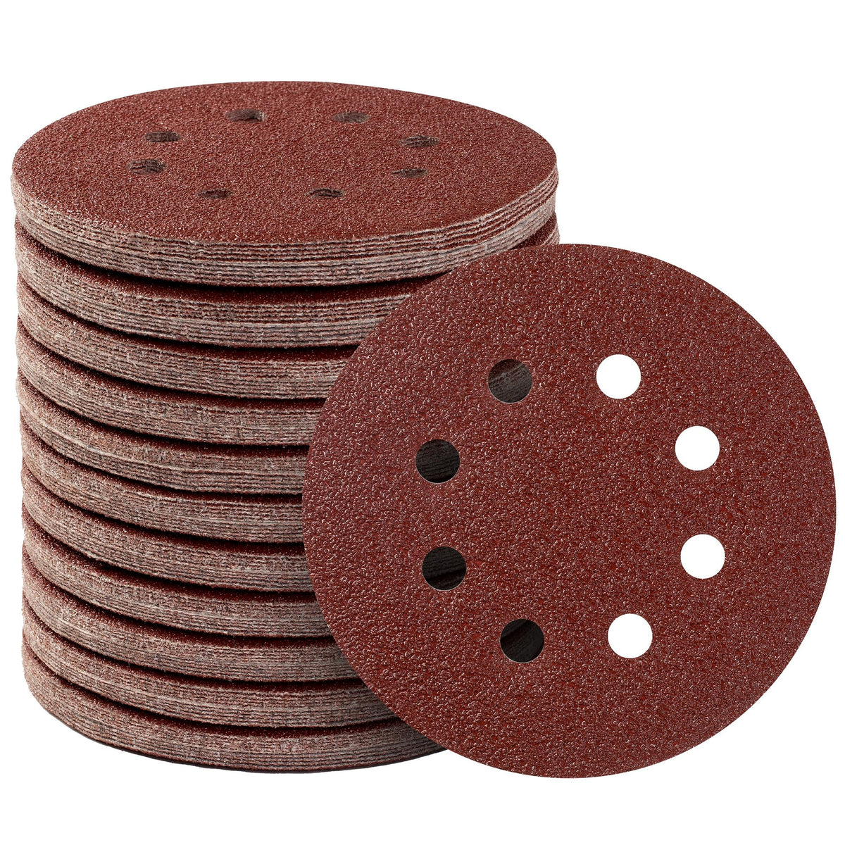 SATC Sanding Discs 150 Grit 110PCS Orbital Sander Discs 125mm Hook and Loop Round Orbital Sander Pads for Sanding