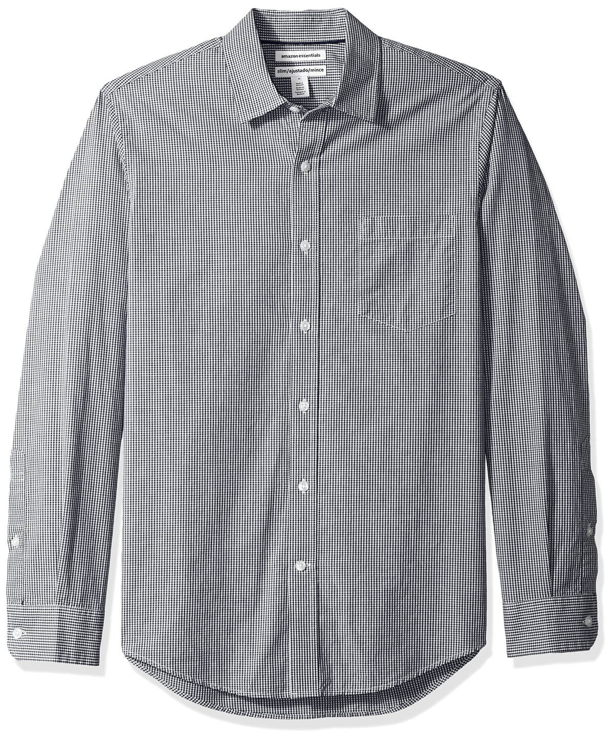 Amazon Essentials Men's Long-Sleeve Casual Poplin Shirt