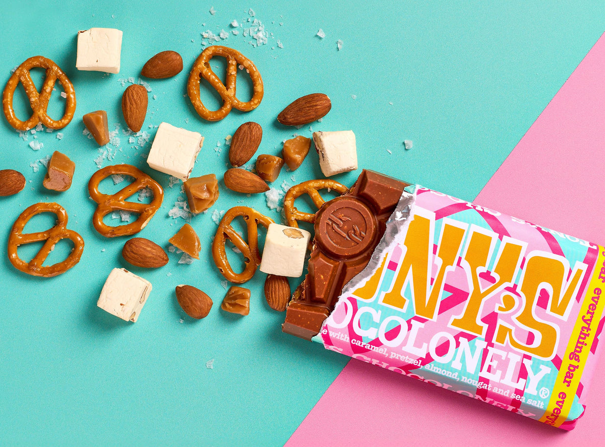 Tony's Chocolonely Milk Chocolate Bar - 180g Belgian Fairtrade Chocolate, Gift, 32% Cocoa, Vegetarian