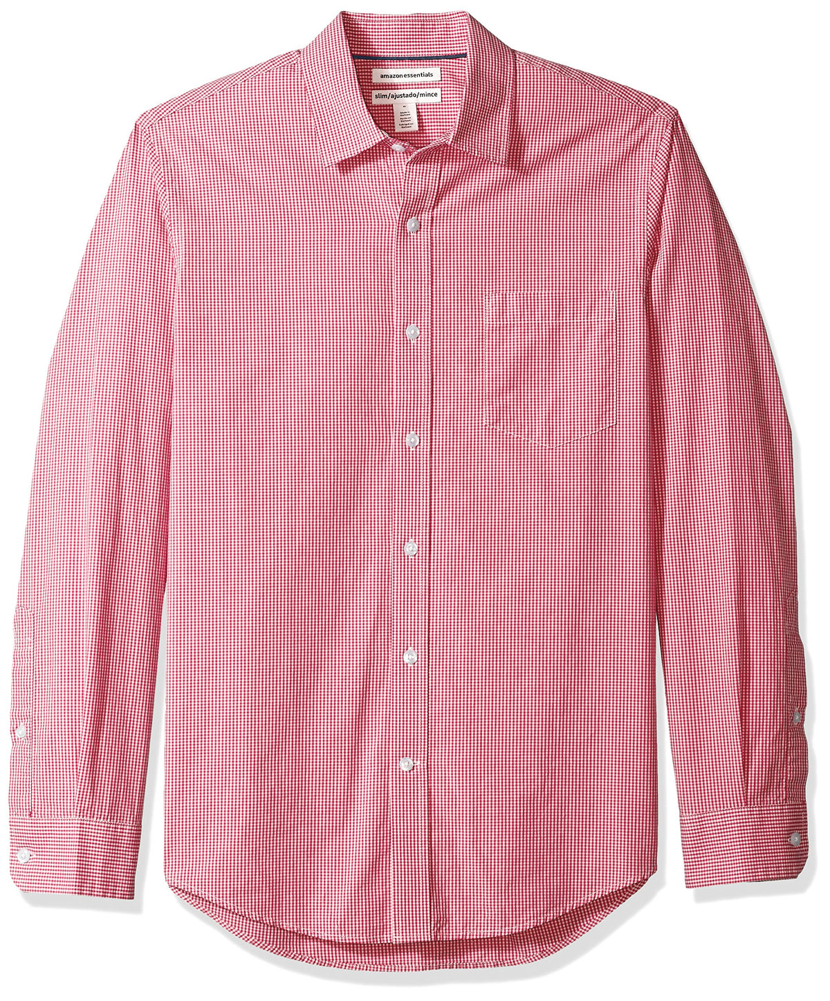Amazon Essentials Men's Long-Sleeve Casual Poplin Shirt