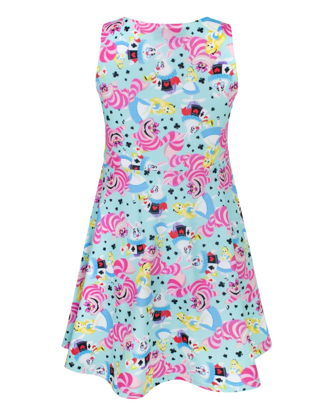 Disney Short Sleeve Skater Dress | Girls Blue | Official Merch