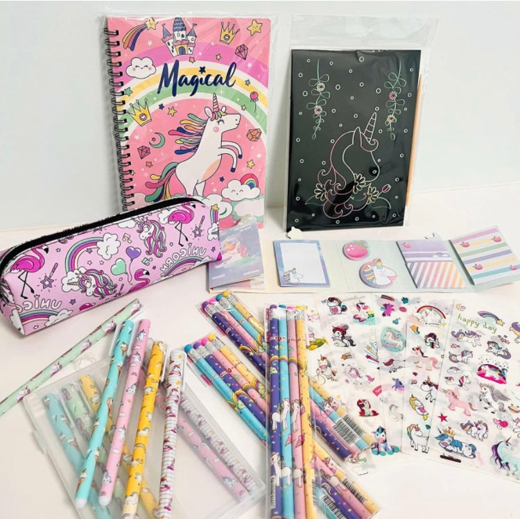 Unicorn Stationery Set for Girls