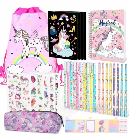 Unicorn Stationery Set for Girls