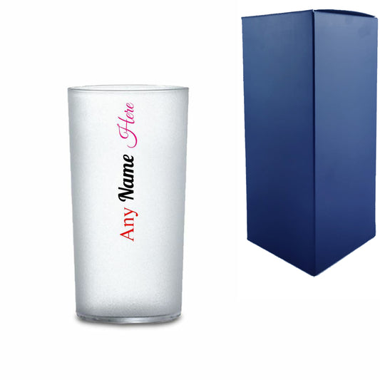 Plastic Frosted Cocktail Hiball Tumbler with Gift Box Image 1