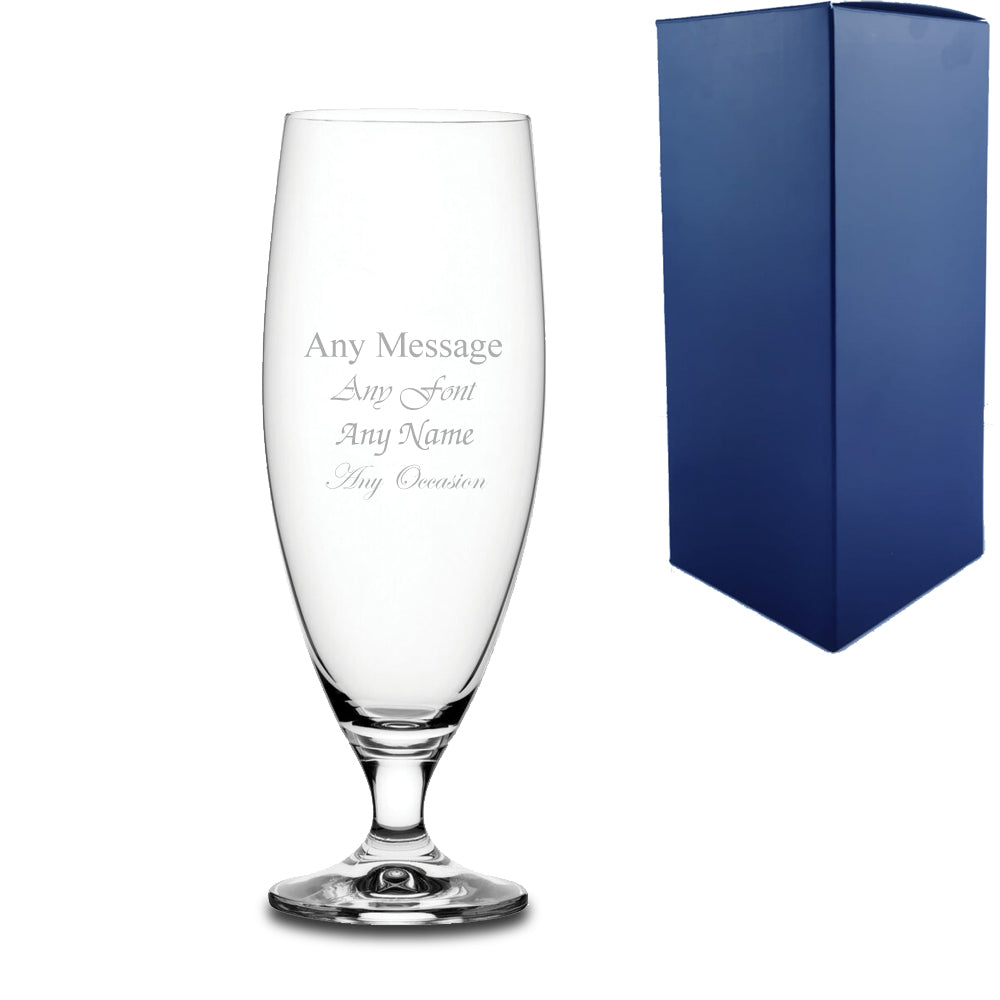 Engraved Legend Pint Glass Image 1