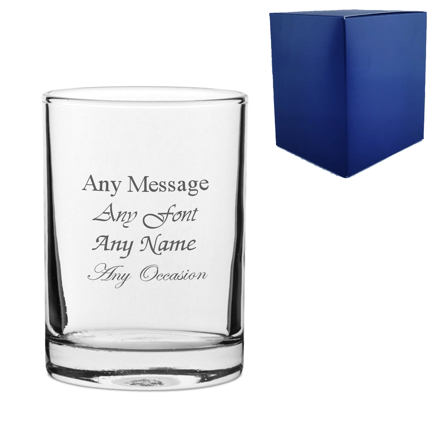 Engraved 6oz Hiball Whiskey Tumbler with Gift Box Image 2