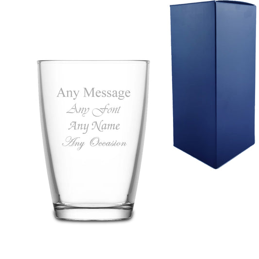 Engraved 415ml Vega Hiball Tumbler With Gift Box Image 1