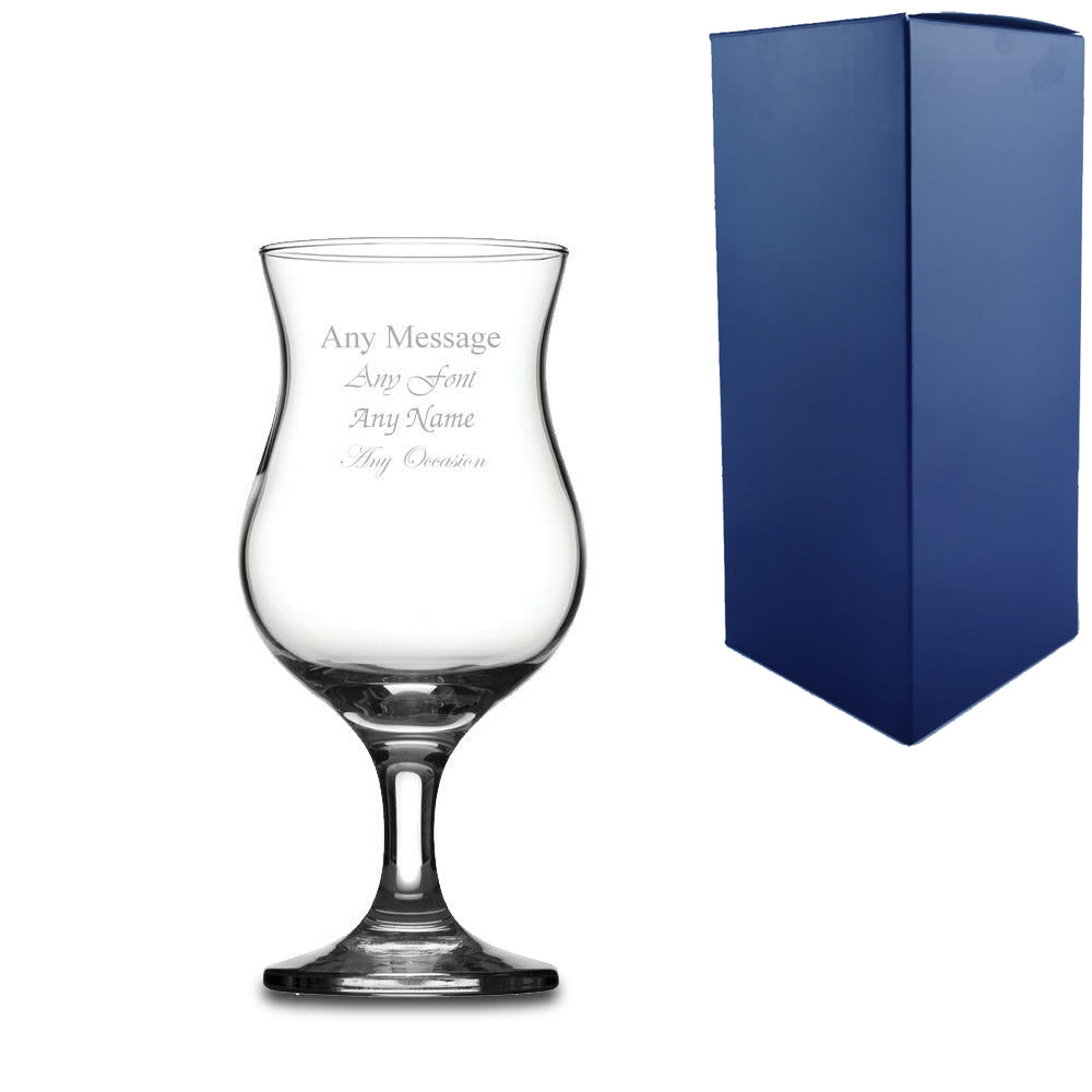 Engraved 13oz Capri Cocktail Glass Image 1