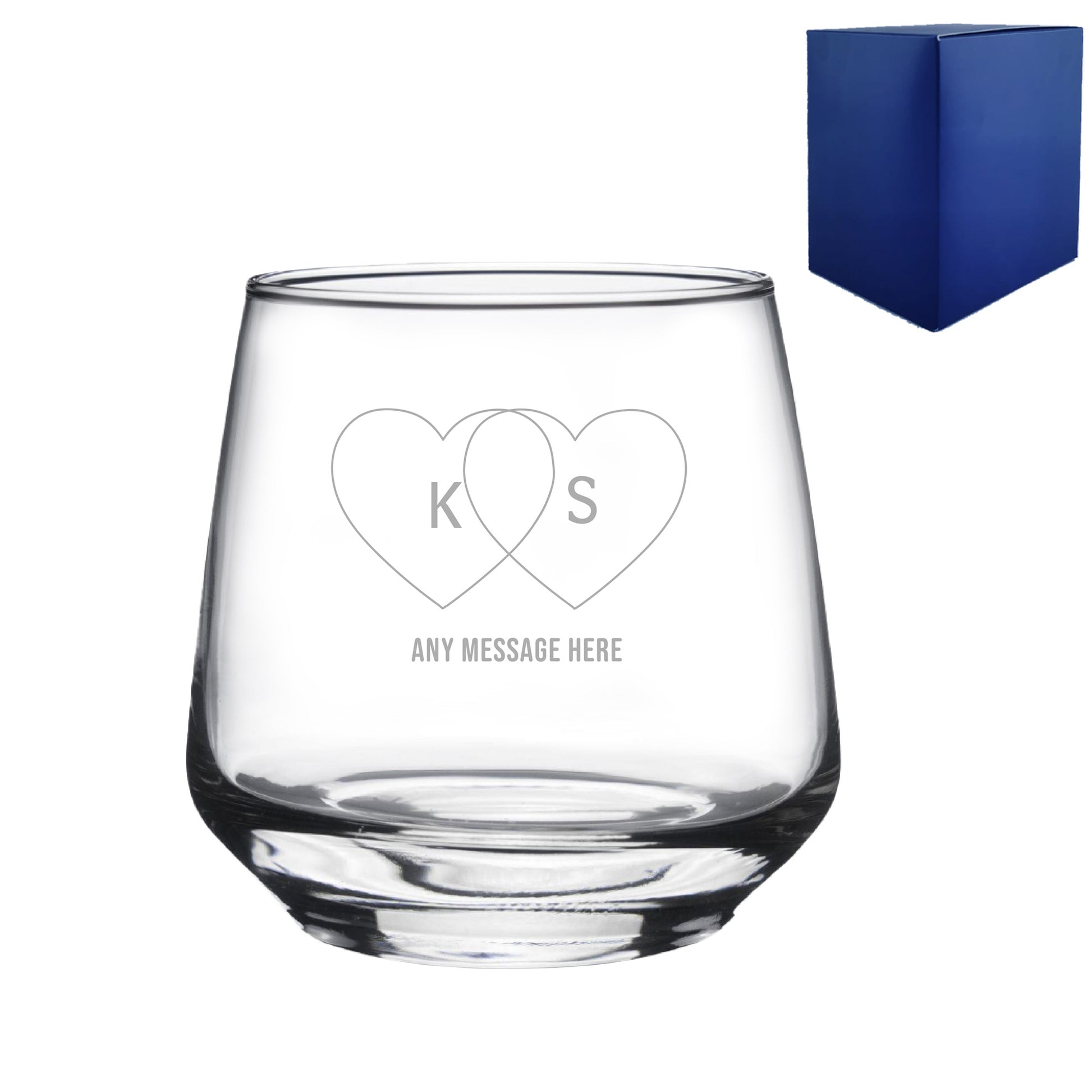 Engraved Valentines Day Tallo Tumbler, Gift Boxed Image 2