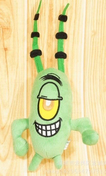 6pc SpongeBob Plush Toy Patrick Star Squidward Tentacles Gary soft Toy