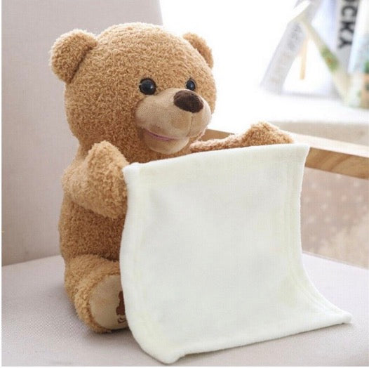 30cmPeek A Interactive Kids Gift Soft Toy Doll Boo Plush UK