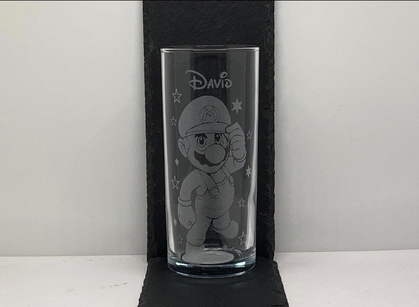 Disney Stitch, Angel And Lilo Highball Glass Designs Engraved And Personalised