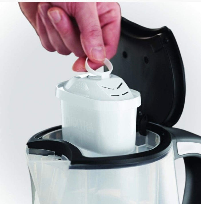 Russell Hobbs Purity Brita Kettle 1L - 22851, 2200W, Maxtra Filter Included, Blue Illumination