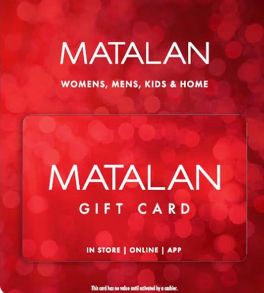 Matalan Physical Gift Card - UK Redemption - Delivered by post - £25