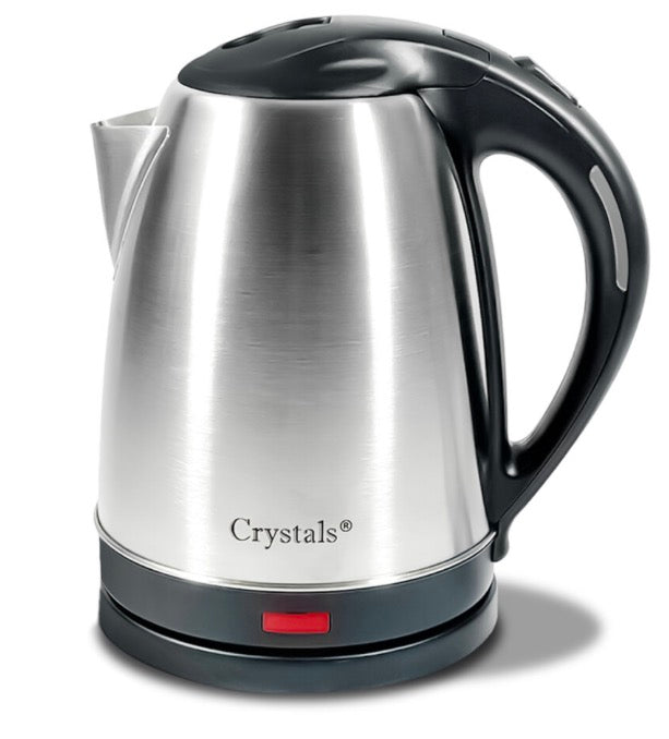 1.8L Electric Kettle Stainless Steel 360 Red Light Portable Jug 1500W