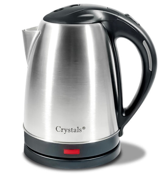 1.8L Electric Kettle Stainless Steel 360 Red Light Portable Jug 1500W