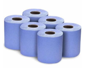Blue Centrefeed Hand Towel 1 x 6 Rolls