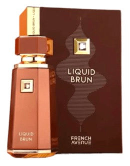 Liquid Brun EDP 100ml by French Avenue - Sensual Spicy Vanilla Woody Fragrance (Fragrance World)