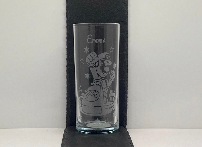 Disney Stitch, Angel And Lilo Highball Glass Designs Engraved And Personalised