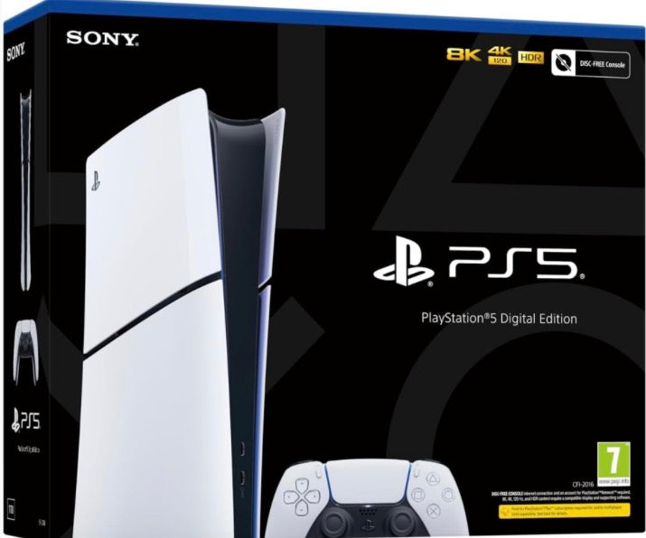 PlayStation 5 Digital Edition Model Group - Slim