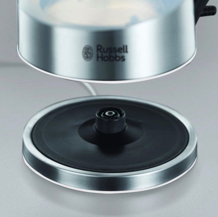 Russell Hobbs Purity Brita Kettle 1L - 22851, 2200W, Maxtra Filter Included, Blue Illumination