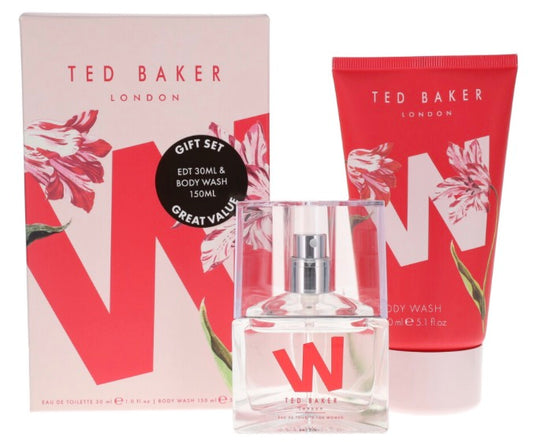 Ted Baker W Gift Set 30ml Eau de Toilette, 150ml Body Wash For Her