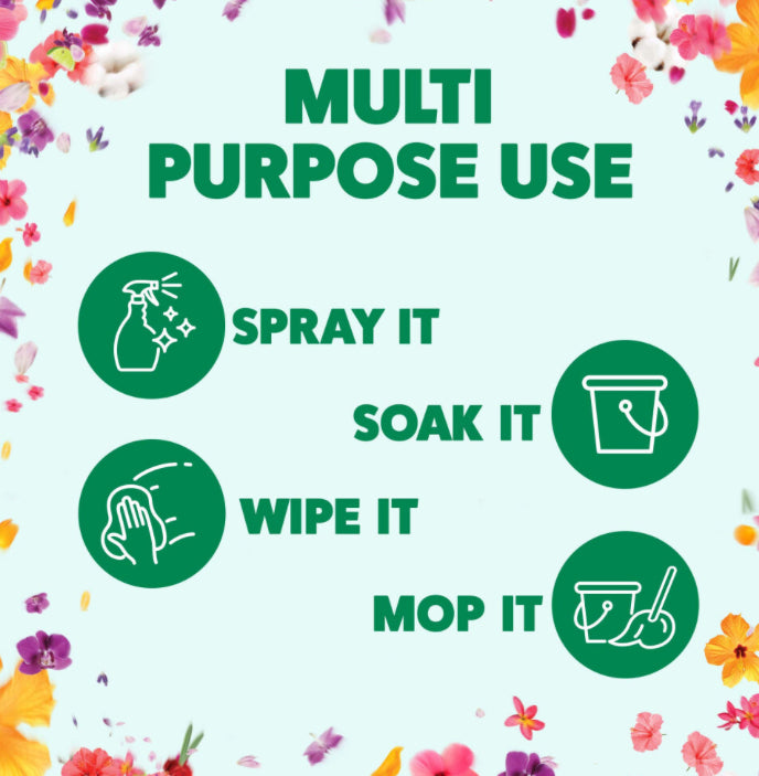 Zoflora Bouquet 500ml, Concentrated Antibacterial Disinfectant, All Purpose Cleaner, Surface Cleaning Solution, Kills Bacteria and Viruses (Pack 2)