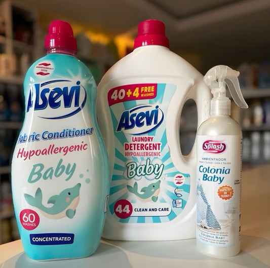 Asevi baby laundry & freshen up bundle