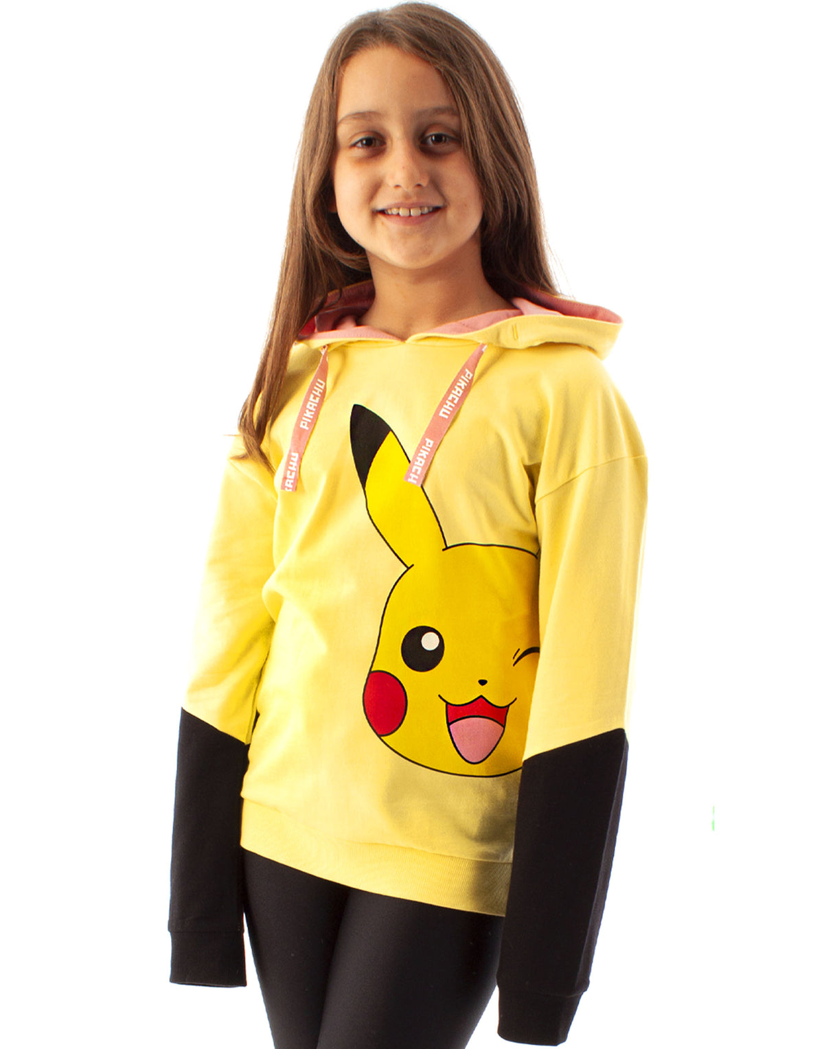 Pokemon Hoodie | Girls Yellow | Official Merch