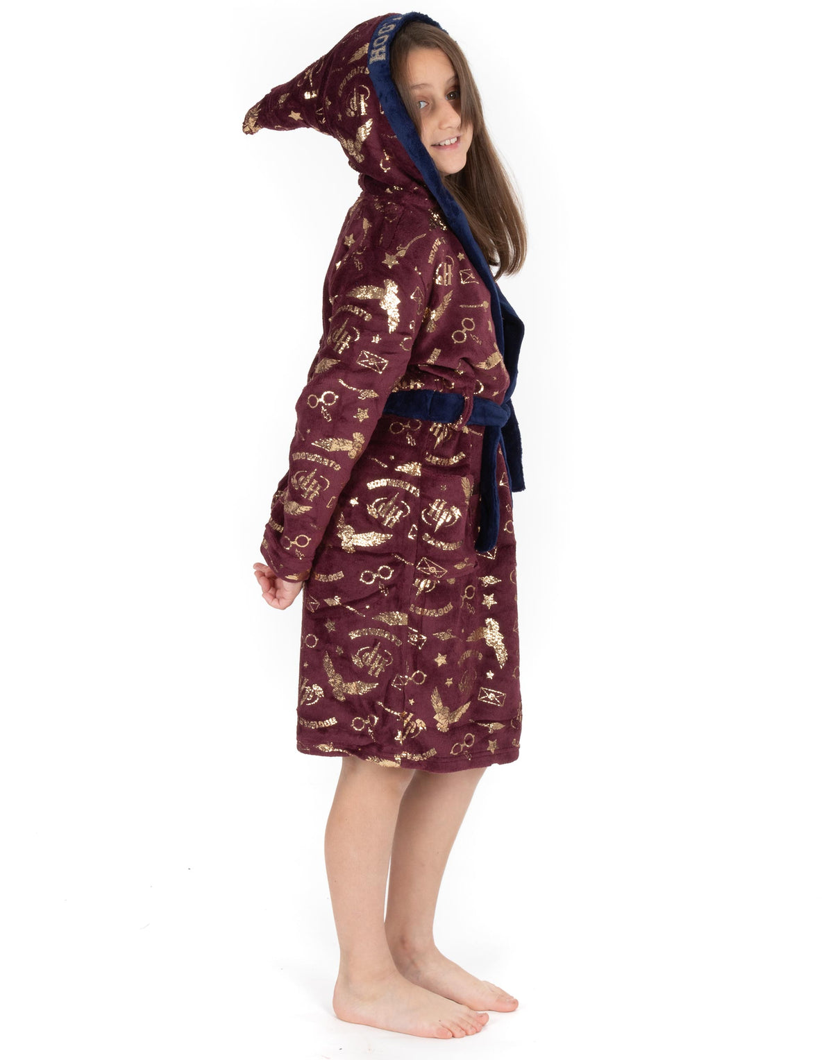 Harry Potter Bathrobe | Girls Red | Official Merch