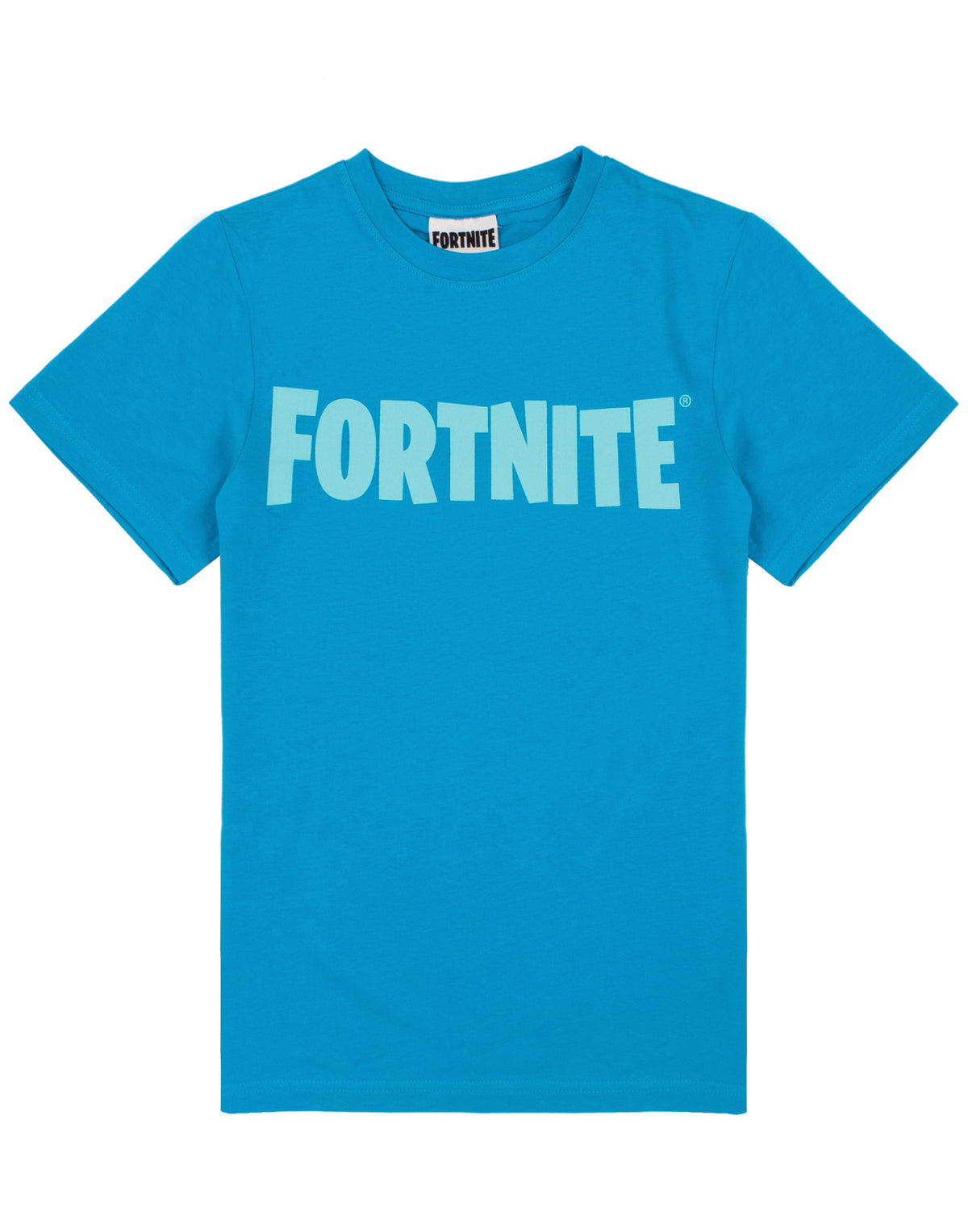 Fortnite Short Sleeved T-Shirt | Boys Blue | Official Merch