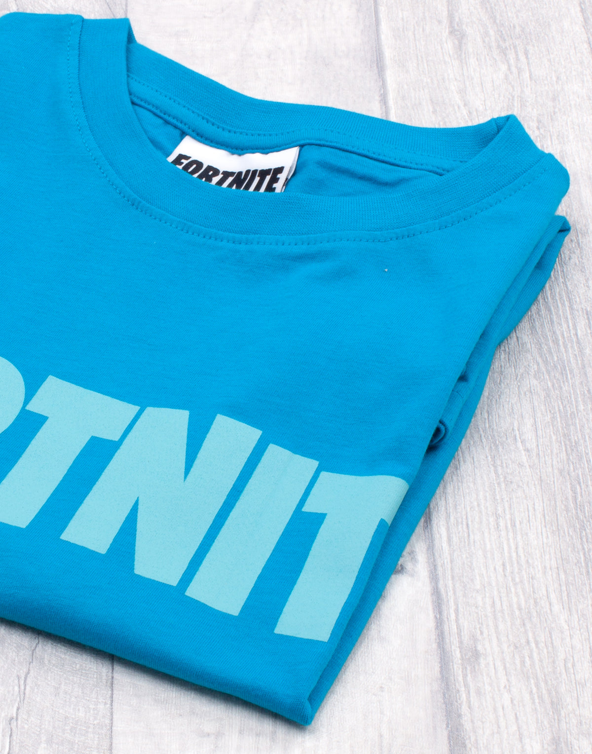 Fortnite Short Sleeved T-Shirt | Boys Blue | Official Merch