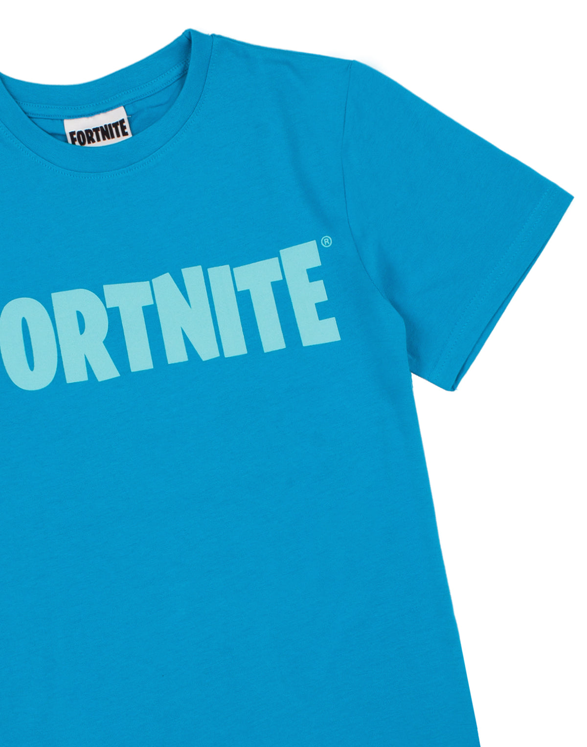 Fortnite Short Sleeved T-Shirt | Boys Blue | Official Merch