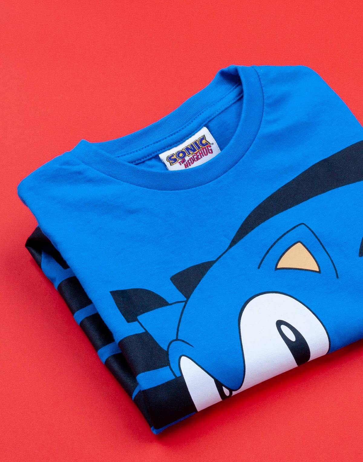 Sonic the Hedgehog Short Sleeved T-Shirt | Boys Blue | Official Merch