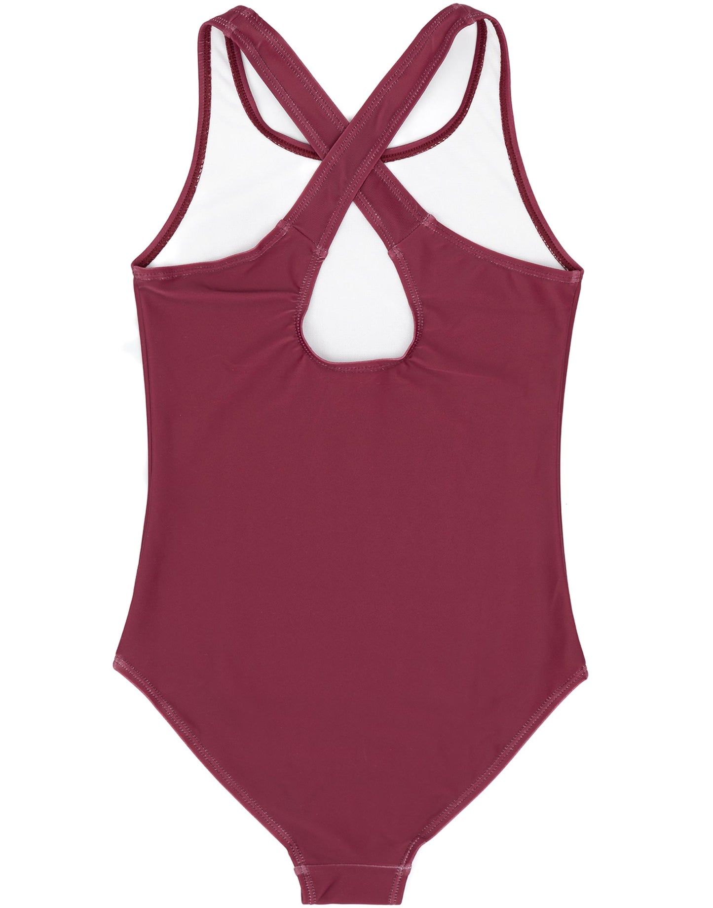 Harry Potter 1 Piece Swimming Costume | Girls Burgundy | Official Merch