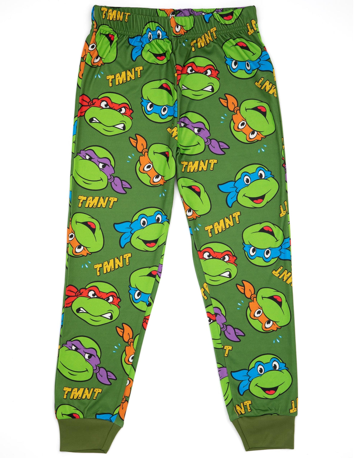 Teenage Mutant Ninja Turtles Short Sleeve Long Leg Pyjama Set | Boys Green | Off