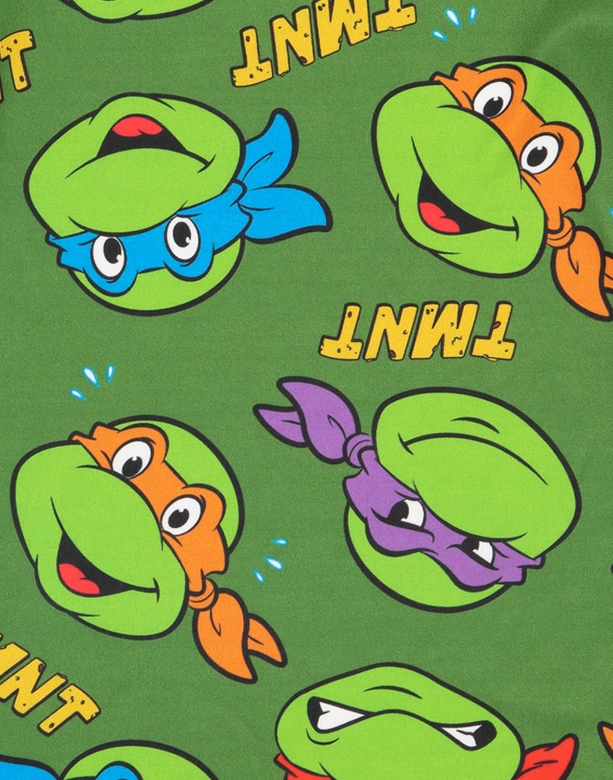 Teenage Mutant Ninja Turtles Short Sleeve Long Leg Pyjama Set | Boys Green | Off