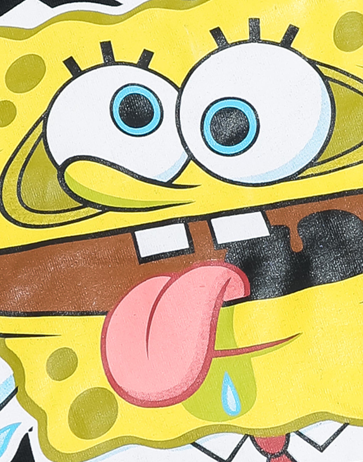 SpongeBob SquarePants Short Sleeved T-Shirt | Boys Black | Official Merch