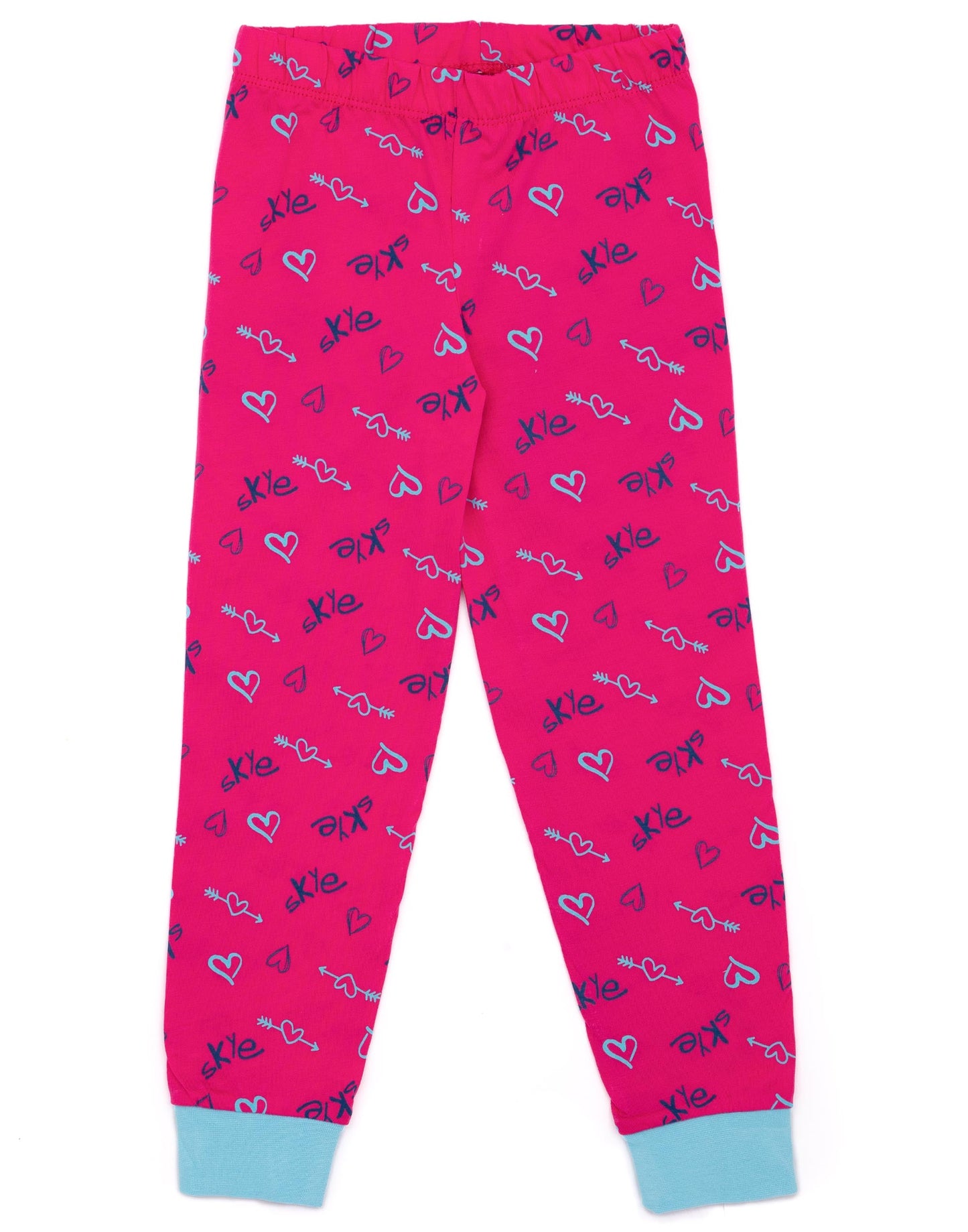 Paw Patrol Long Sleeve Long Leg Pyjama Set | Girls Blue | Official Merch