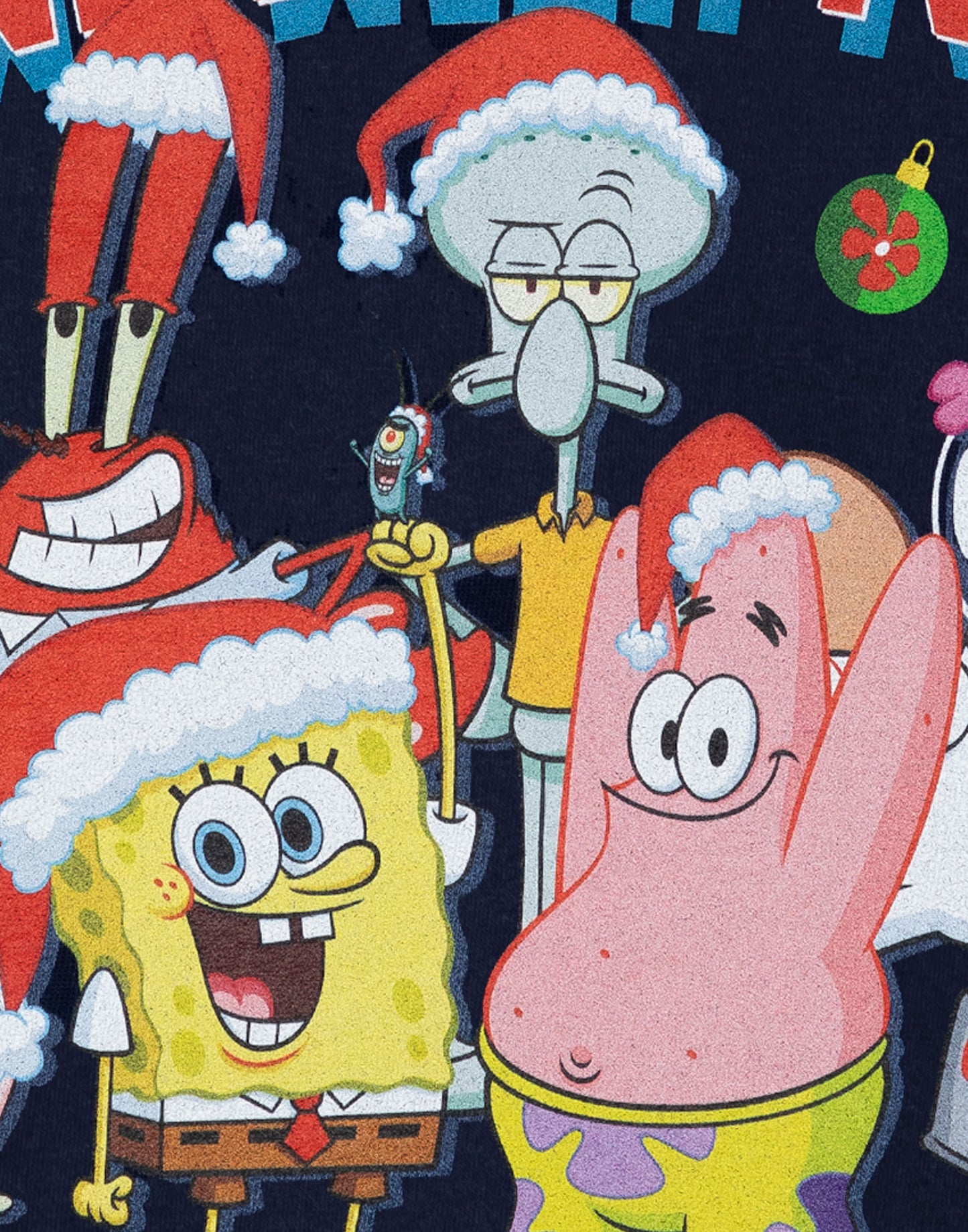 SpongeBob SquarePants Short Sleeved T-Shirt | Unisex Kids Navy | Official Merch