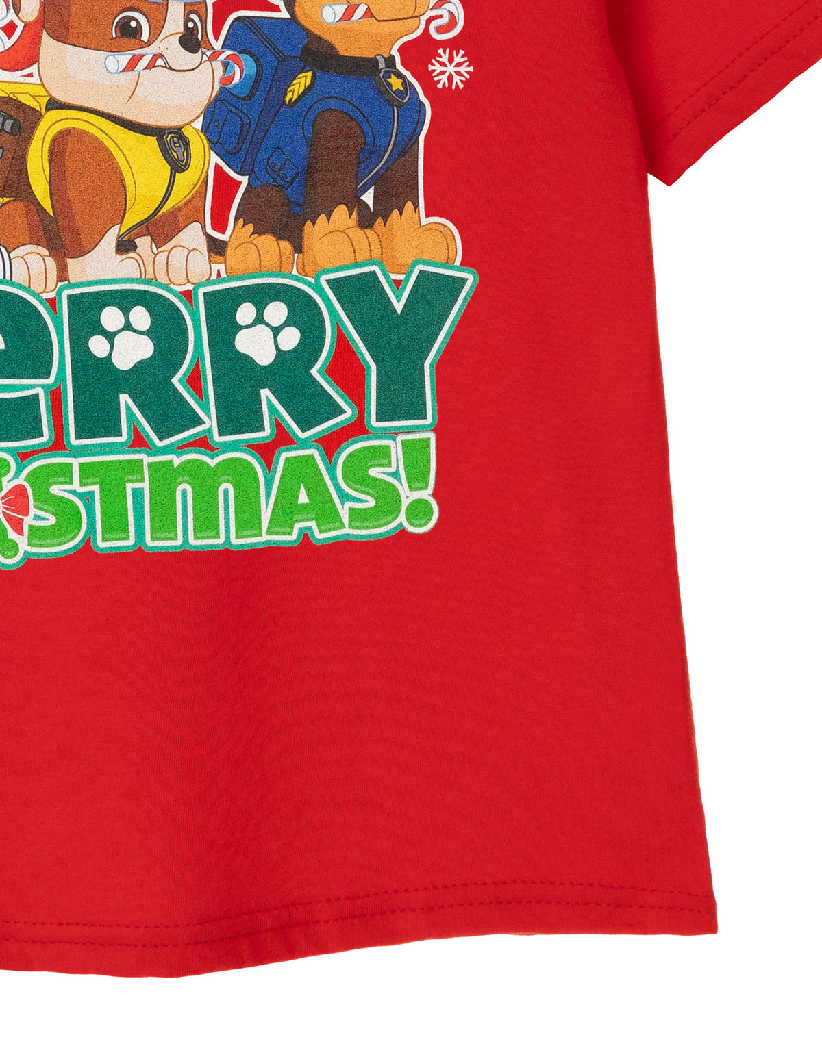 Paw Patrol Short Sleeved T-Shirt | Boys Red | Official Merch