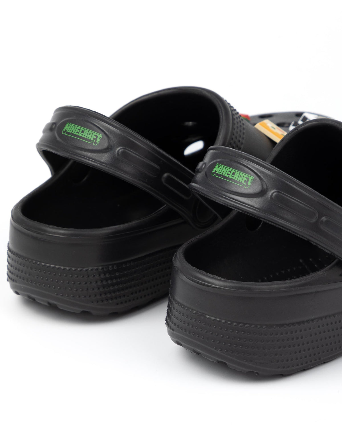Minecraft Clogs | Unisex Kids Black Gaming | Official Merch