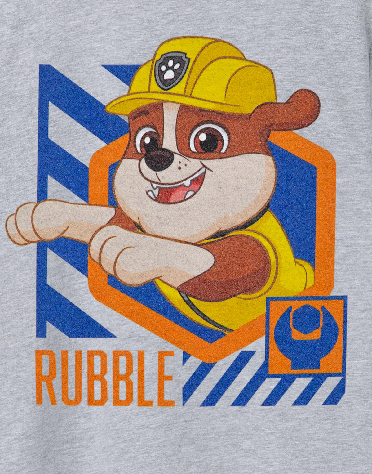 Paw Patrol Short Sleeved T-Shirt | Boys Grey Marl | Official Merch