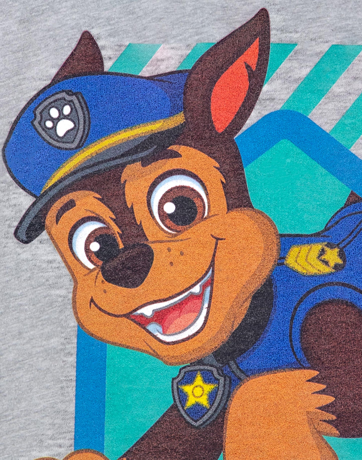 Paw Patrol Short Sleeved T-Shirt | Boys Grey Marl | Official Merch