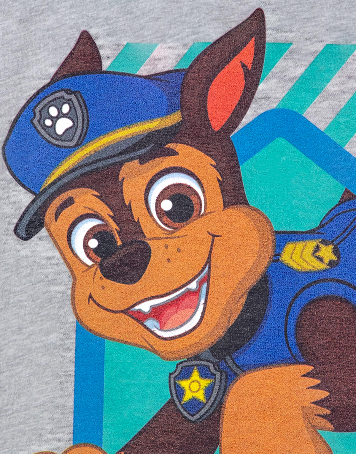 Paw Patrol Short Sleeved T-Shirt | Boys Grey Marl | Official Merch