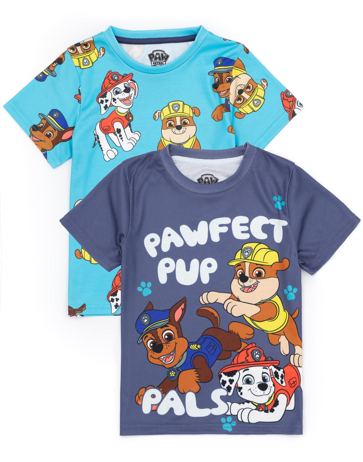 Paw Patrol Short Sleeve Short Leg Pyjama Set | Boys Multicoloured | Official Mer